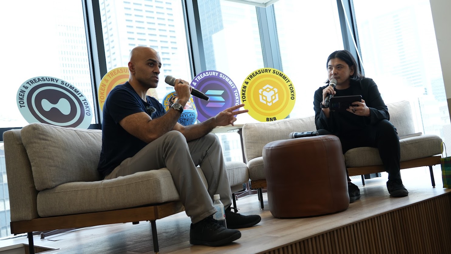 Dragonflyマネージングパートナー
ハシーブ氏との対談